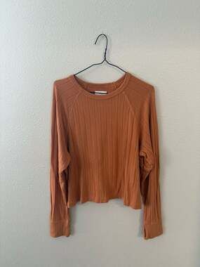 OFFLINE by Aerie Ribbed Long Sleeve Top